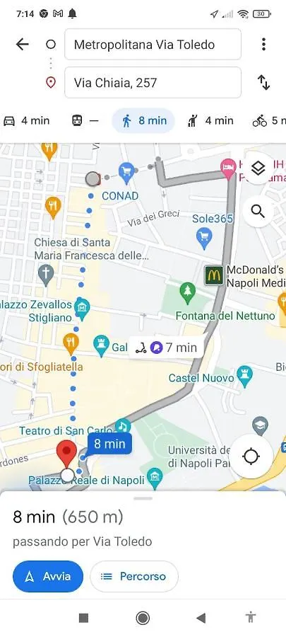 Appartement Edoardo Al Plebiscito à Naples